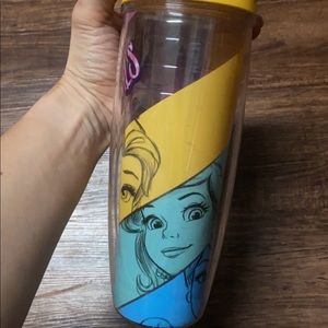 Yellow Tervis water bottle. #squadgoals